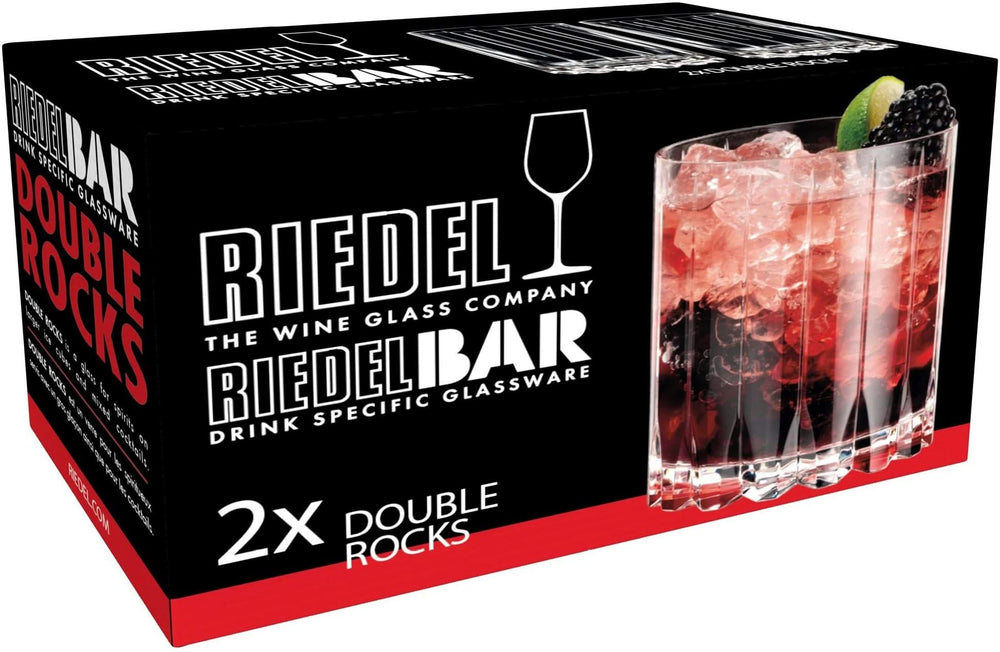 Ensemble de verres à whisky Riedel - Double Rocks - 370 ml - 2 pièces