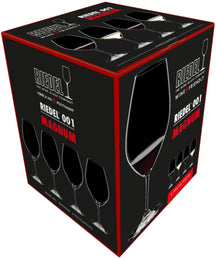 Ensemble de verres a vin Riedel - en cristal - Wine Friendly - 995 ml - 4 pièces