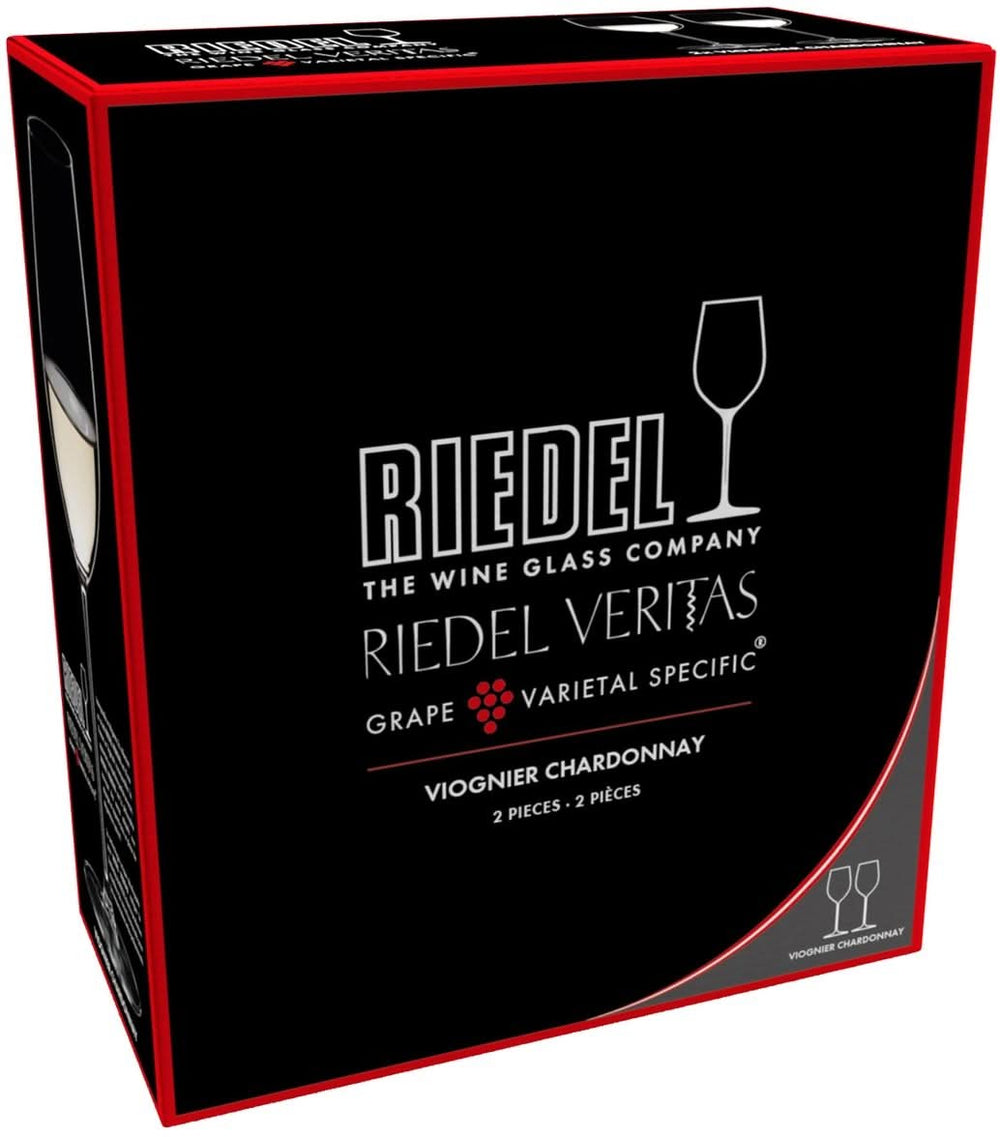 Set de verres a vin Riedel - Viognier/Chardonnay - Veritas - 370 ml - 2 pièces