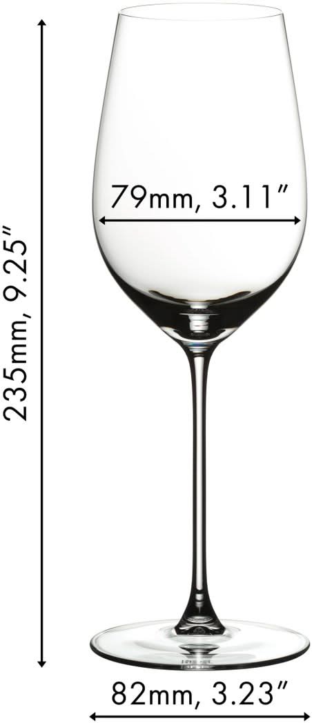 Set de verres a vin Riedel - Verres a vin blanc - Veritas - 395 ml - 2 pieces