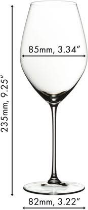 Set de verres à champagne Riedel - Verres à champagne - Veritas - 449ml - 8 pces
