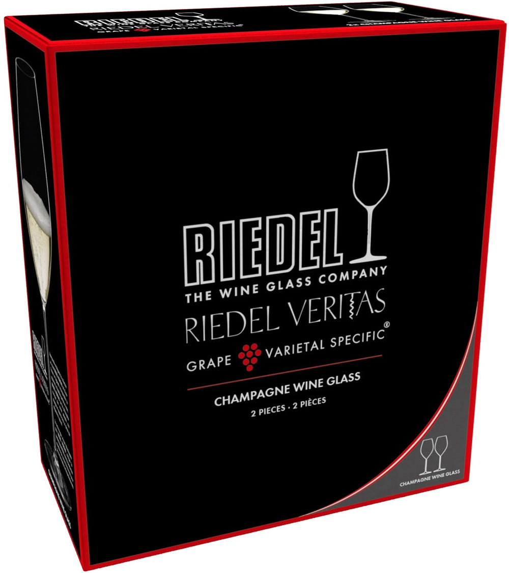 Set de verres a vin Riedel - Verres a champagne - Veritas - 449ml - 2 pièces
