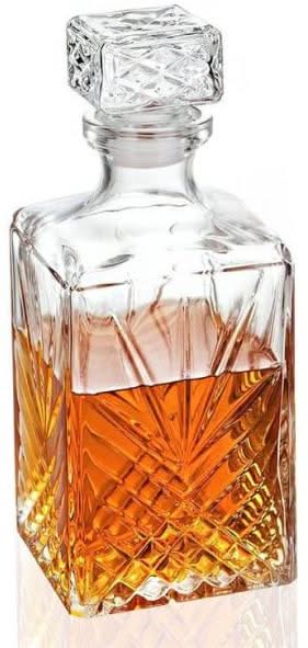 Carafe à whisky Bormioli Rocco - en verre - Selecta - 1 L - Italie