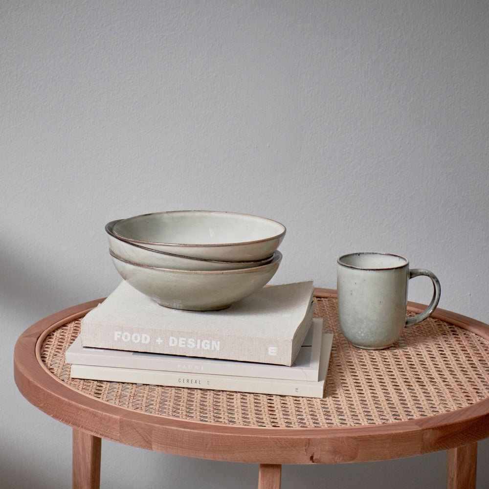 Ensemble d'assiettes ONA - Assiettes à pâtes - Freckles - ø 19,5 cm - 4 pièces