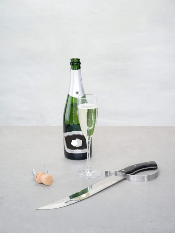 Sabre a champagne Cosy & Trendy - en inox - 420 mm - 360 g - Accessoire a vin