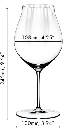 Ensemble de verres a vin Riedel - Pinot Noir - Performance - 830 ml - 2 pièces
