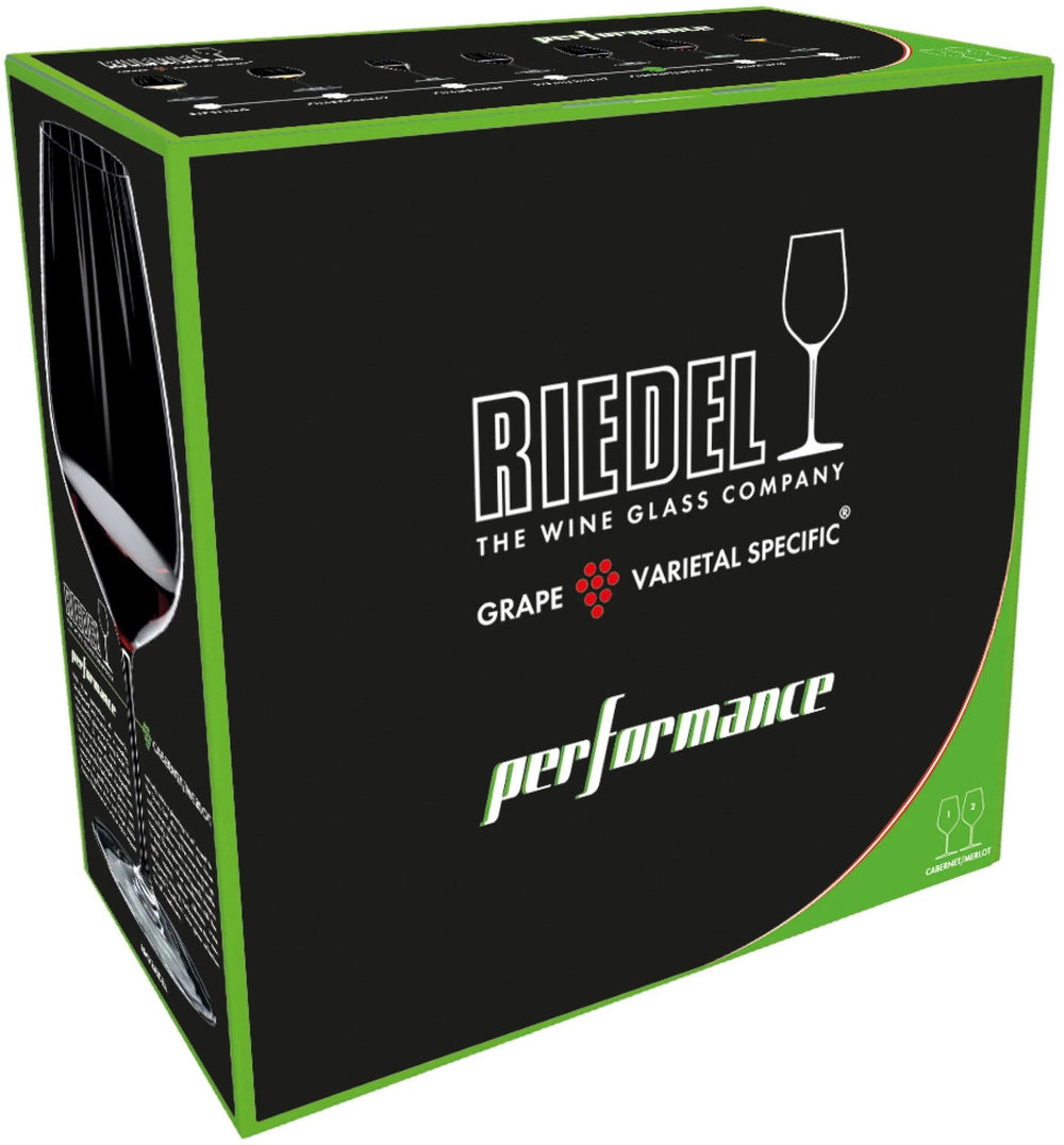 Set de verres a vin Riedel - Verres a vin rouge - Performance - 834ml - 2 pièces