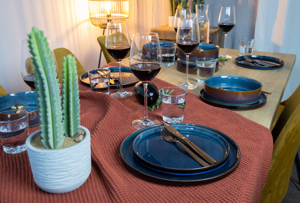 Ensemble vaisselle Cosy&Trendy - Table - Quintana Blue - 6 personnes - 18 pièces