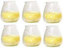 Set de bougies Cosy&Trendy - Bougies citronnelles - PROINDUCR - 10 cm - 6 pièces