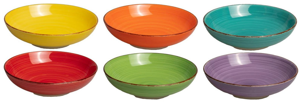 Set d'assiettes Studio Tavola - Sunny Summer - Ø23cm - 6 pièces