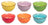Ensemble de bols Studio Tavola - Coupelles - Sunny Summer - Ø 12 cm - 6 pièces