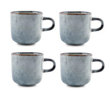 Ensemble de tasses à café ONA - Tasses à cappuccino - Duna - 220 ml - 4 pièces