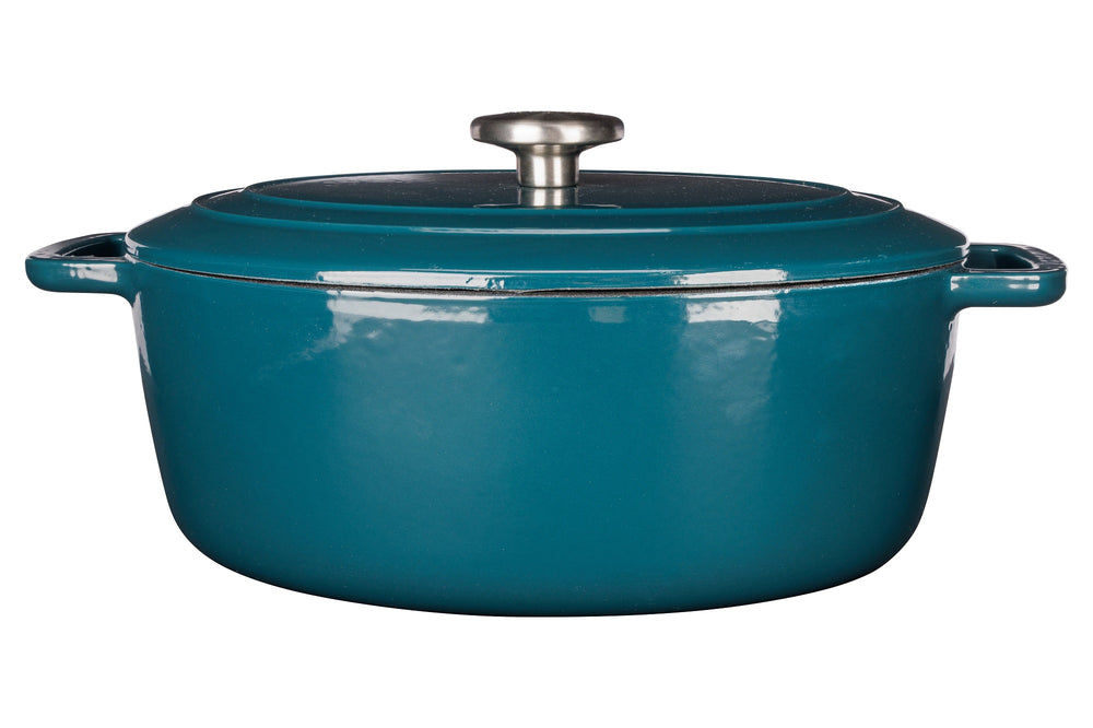 Cocotte en fonte Cosy & Trendy - Faitout ovale - Fontestic - 31 x 24 cm