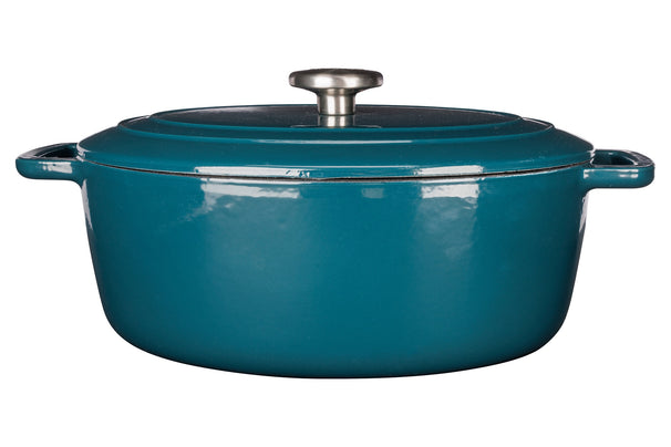 Cocotte en fonte Cosy & Trendy - Faitout ovale - Fontestic - 31 x 24 cm