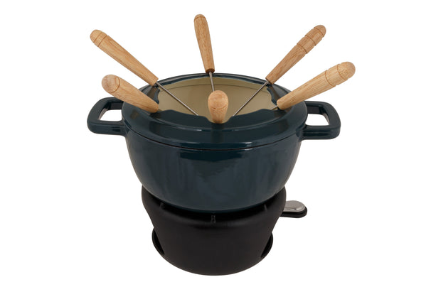 Ensemble à fondue Cosy & Trendy - En fonte - Fontestic - Ø 18 cm - 6 personnes