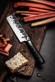 Couteau à hacher Forged - Nakiri - Intense - 17,3 cm - en acier 440C