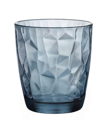 Ensemble de verres a eau Bormioli Rocco - Bleu - Diamond - 300 ml - 6 pièces