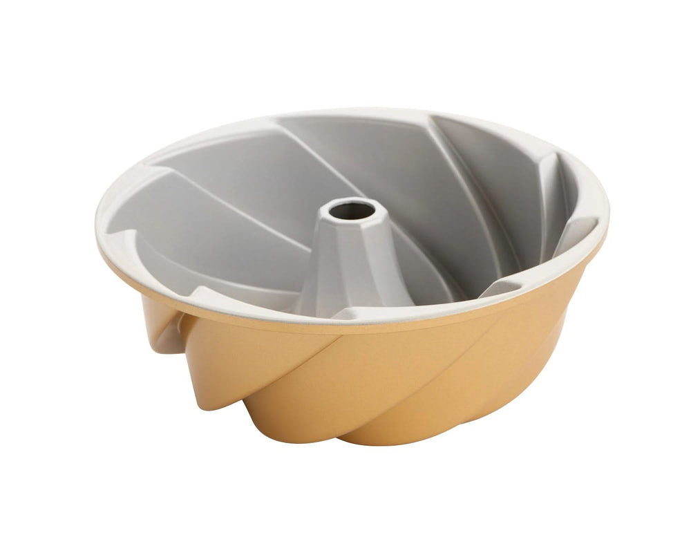 Moule à Bundt Nordic Ware Heritage Bundt Or - Aluminium coulé - ø 26 cm