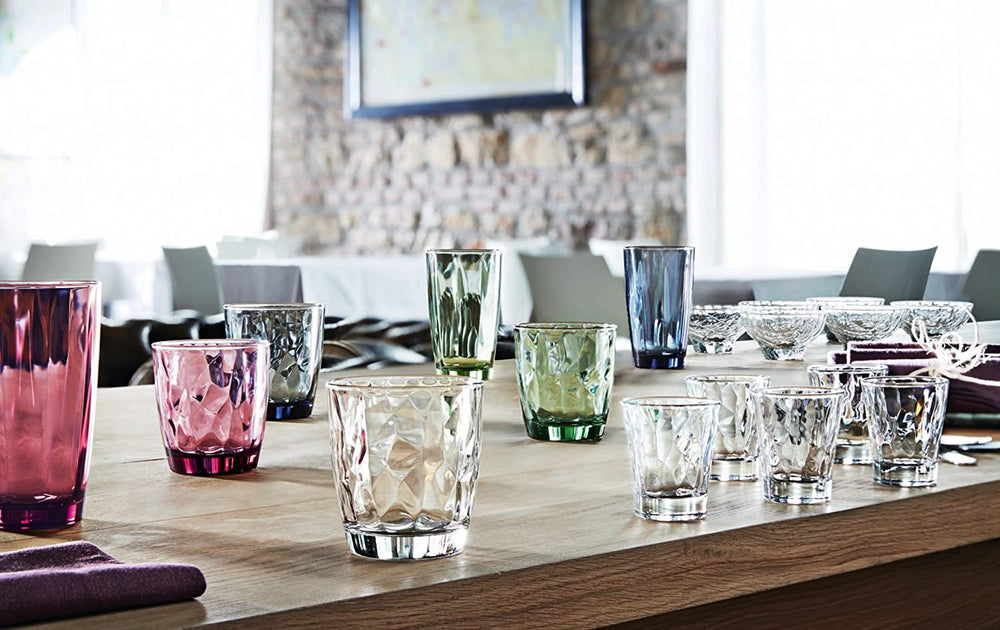Ensemble de verres à eau Bormioli Rocco - Gobelet - Diamond - 390 ml - 6 pièces