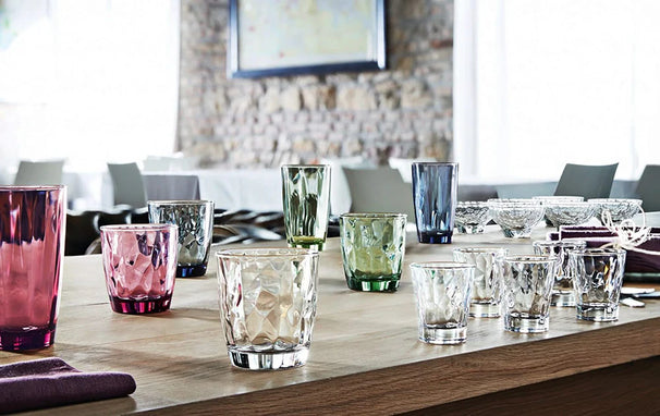 Set de verres à eau Bormioli Rocco - Gobelets - Diamond - 300 ml - 18 pièces