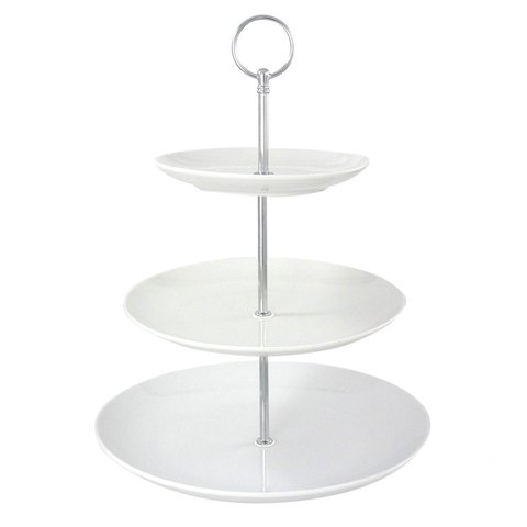 Set d'étagère Cookinglife - Tour - Food for Fun - Ø16/21/26cm - 3 niveaux