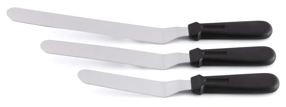 Set de couteaux à palette Sareva - Glaceurs - Lames 12-16-22cm - 3 pièces