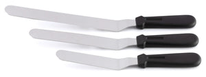 Set de couteaux à palette Sareva - Glaceurs - Lames 12-16-22cm - 3 pièces