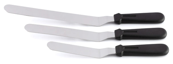 Set de couteaux à palette Sareva - Glaceurs - Lames 12-16-22cm - 3 pièces
