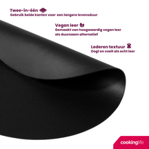 Ensemble de sets de table Cookinglife - Rond - Ø38 cm - 12 pièces