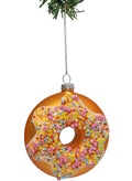 Boule de Noël Nordic Light - Donut - Confetti - 10 cm - en verre