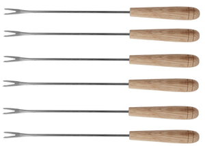Set de fourchettes à fondue Cosy&Trendy - en inox - Fontestic - 6 pièces