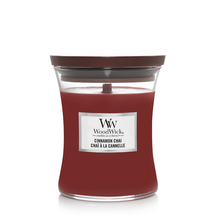 Bougie parfumée WoodWick - Bougie en verre - Cinnamon Chai - 11 cm / ø 10 cm