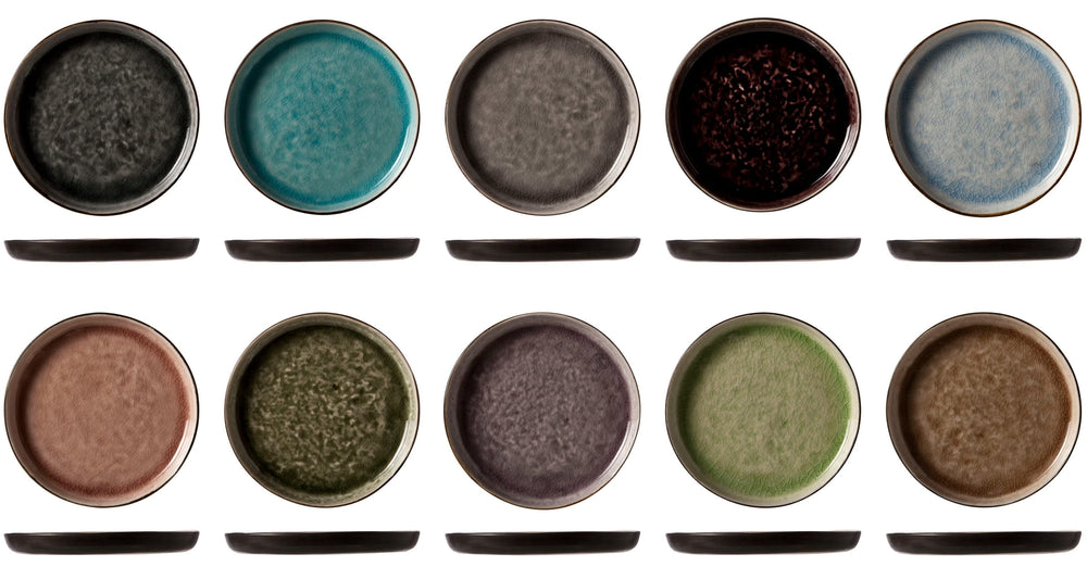 Set d'assiettes à tapas Cosy&Trendy - Petitfour - Streetfood - 13 cm - 10 pièces
