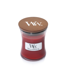 Bougie parfumée WoodWick - Bougie en verre - Cinnamon Chai - 8 cm / ø 7 cm