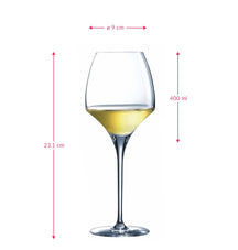 Ensemble de verres à vin blanc Chef & Sommelier - Open Up - 400 ml - 6 pièces