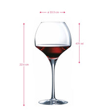 Set de verres a vin Chef&Sommelier - Verres a bordeaux - OpenUp - 47cl - 6pièces