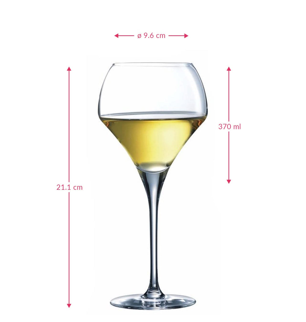 Set de verres a vin C&S - Verres a vin blanc - Open Up - 37 cl - 6 pièces