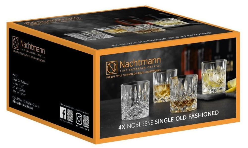 Set de verres a whisky Nachtmann - Old fashioned - Noblesse - 245 ml - 4 pièces