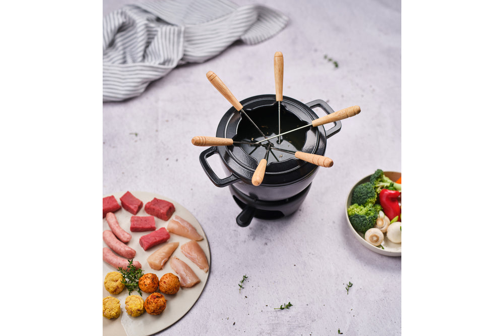 Set de fourchettes à fondue Cosy&Trendy - en inox - Fontestic - 6 pièces