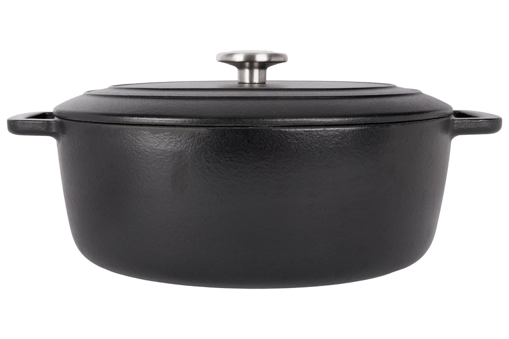 Cocotte en fonte Cosy & Trendy - Faitout ovale - Fontestic - 31 x 24 cm