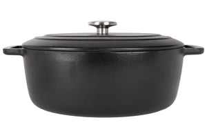 Cocotte en fonte Cosy & Trendy - Faitout ovale - Fontestic - 31 x 24 cm
