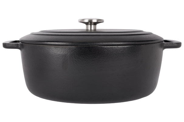 Cocotte en fonte Cosy & Trendy - Faitout ovale - Fontestic - 31 x 24 cm