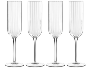 Set de verres a vin Bormioli - Verres a champagne - Bach - 21 cl - 4 pièces