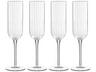 Set de verres a vin Bormioli - Verres a champagne - Bach - 21 cl - 4 pièces