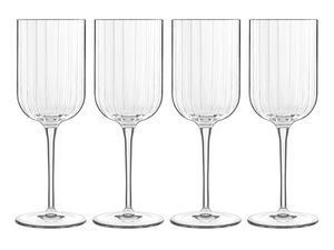 Set de verres a vin Luigi Bormioli - Verres a vin rouge - Bach - 40cl - 4 pièces