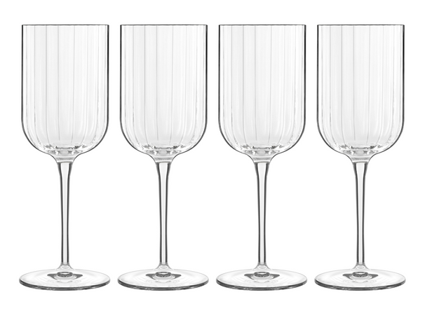 Set de verres a vin Luigi Bormioli - Verres a vin rouge - Bach - 40cl - 4 pièces