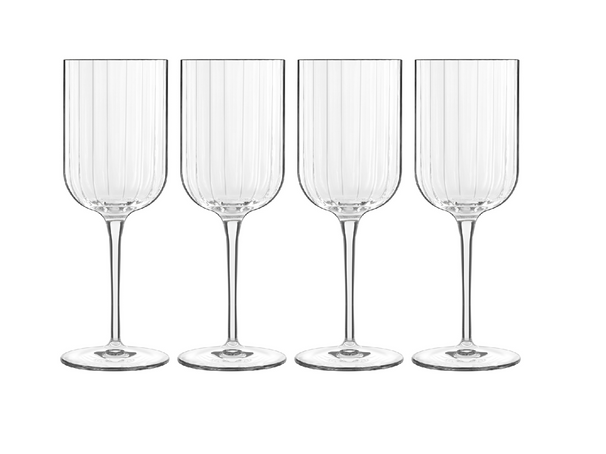 Set de verres a vin Luigi Bormioli - Verres a vin blanc - Bach - 28cl - 4 pièces
