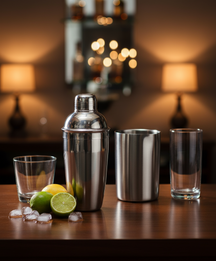 Ensemble de bar Cookinglife - Accessoires de bar - RVS - 190 mm - 2 pièces