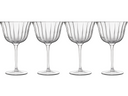 Set de verres à cocktail Luigi Bormioli - en verre - Bach - 26 cl - 4 pièces