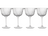 Set de verres à cocktail Luigi Bormioli - en verre - Bach - 26 cl - 4 pièces